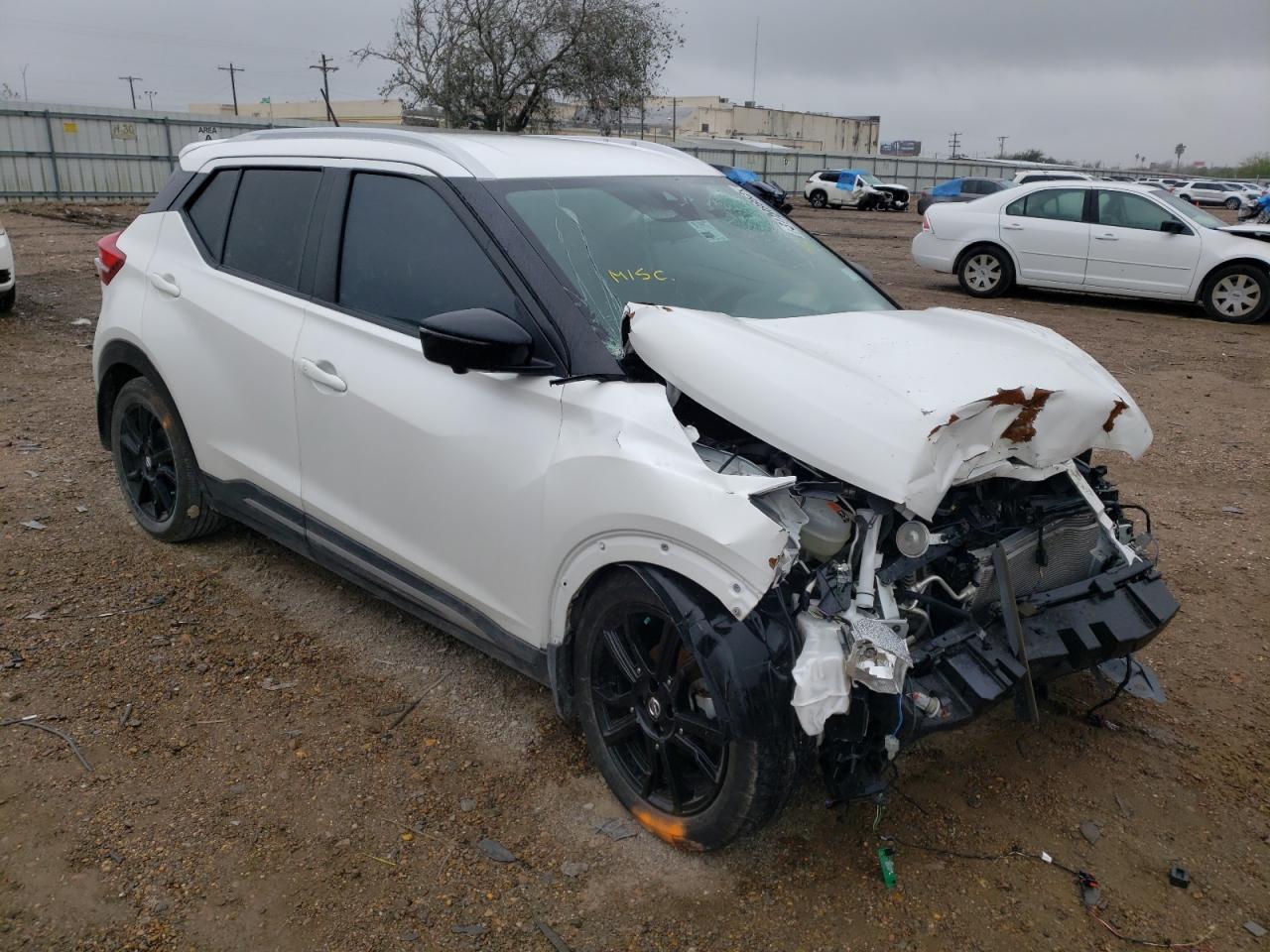 NISSAN KICKS SR 2020 with VIN 3N1CP5DVXLL574451 - Photo from auction