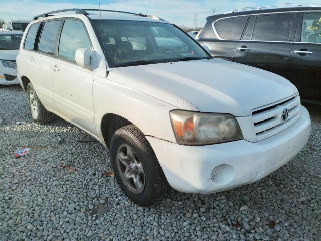 TOYOTA HIGHLANDER 2007 with VIN JTEDP21A870142084 - Photo from auction