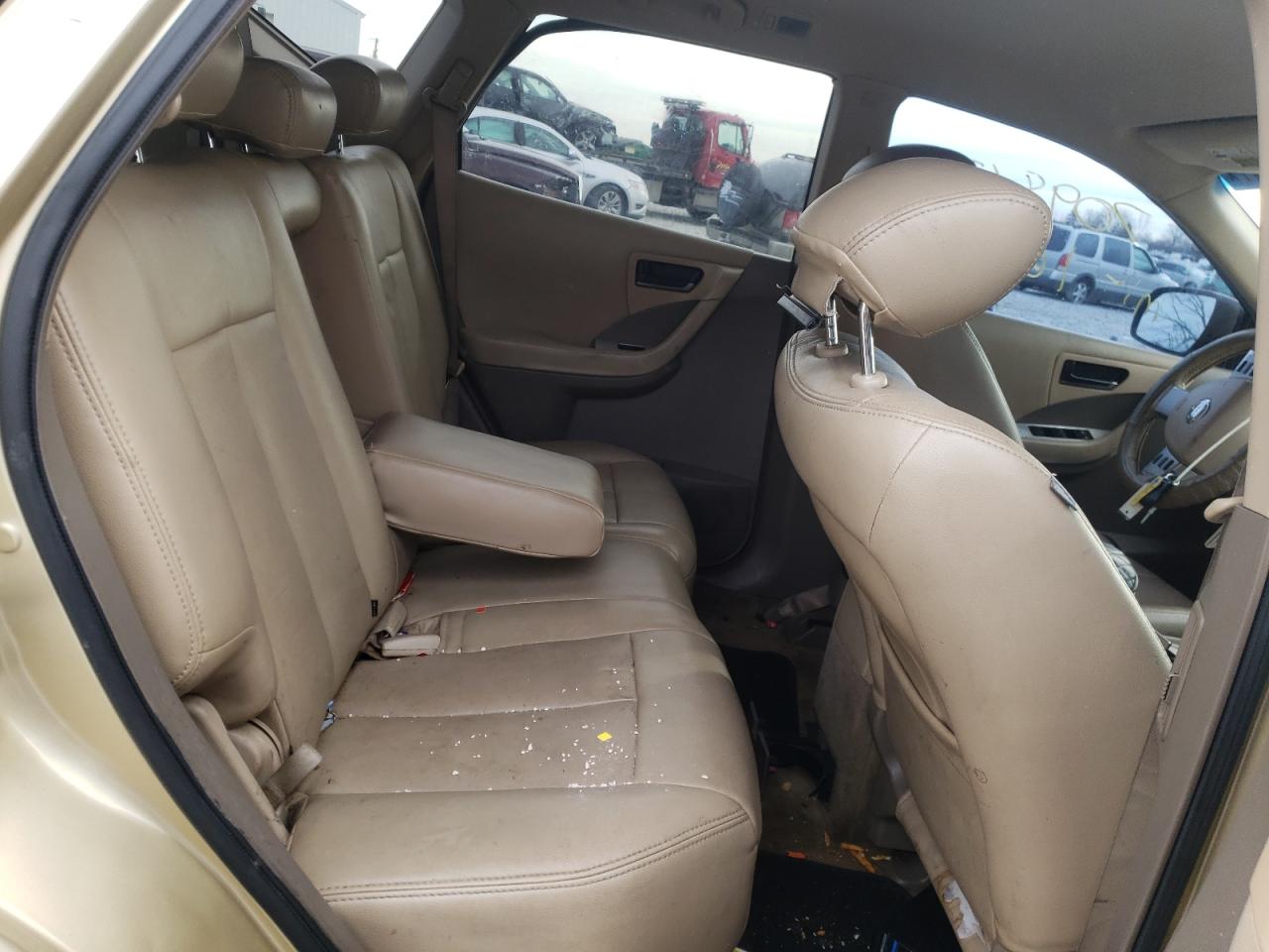 Photo 6 from auction – 2004 NISSAN MURANO SL with VIN JN8AZ08T74W209980