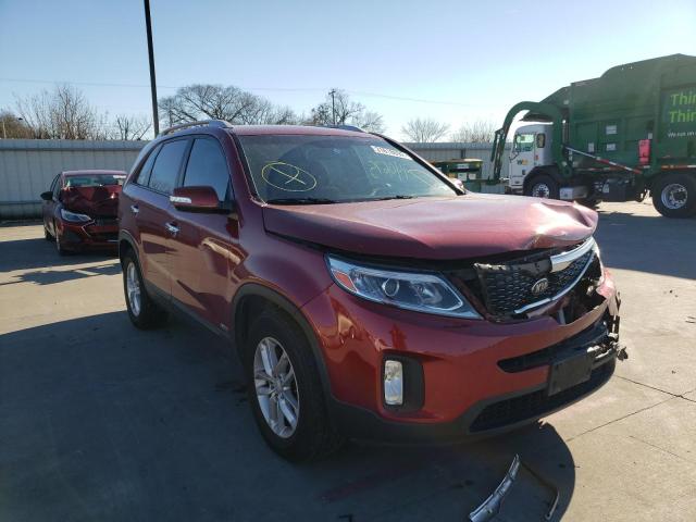 Photo 1 from auction – 2014 KIA SORENTO LX with VIN 5XYKTDA68EG444853