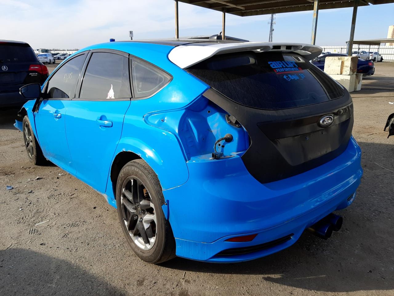 Photo 3 from auction – 2014 FORD FOCUS ST with VIN 1FADP3L97EL210051