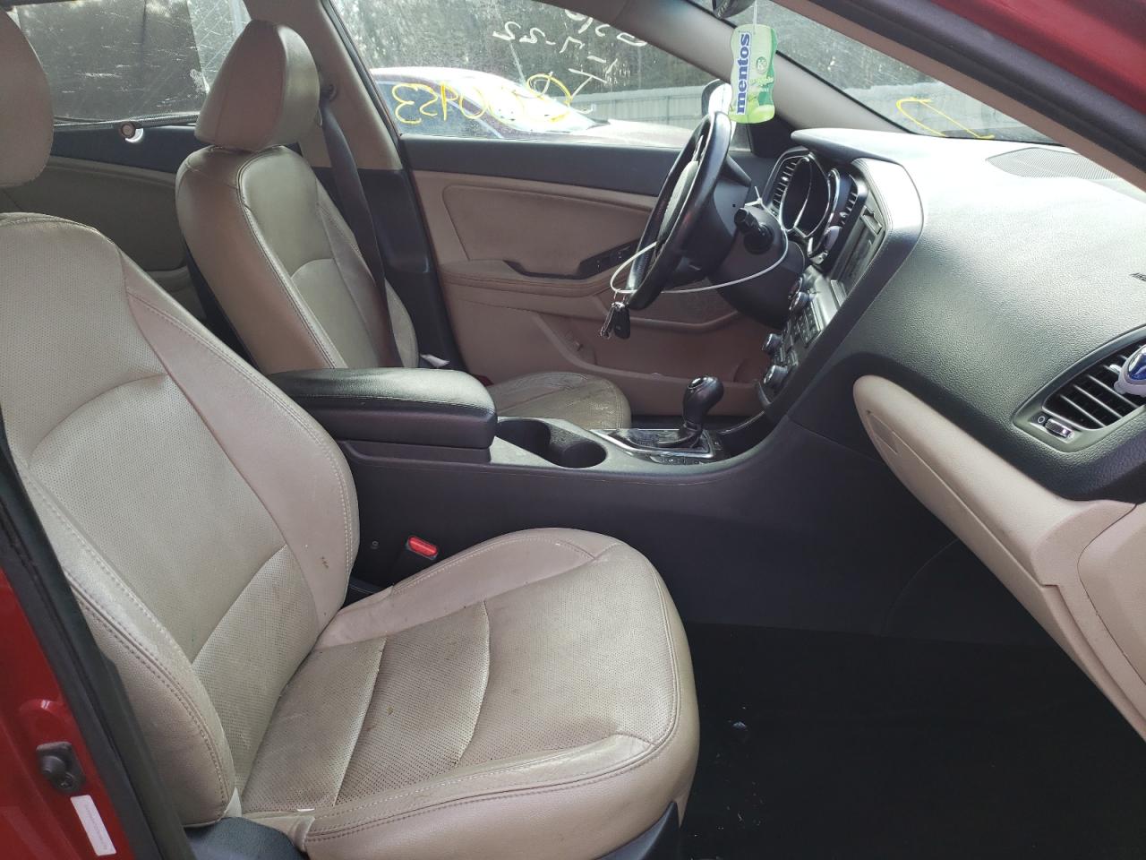 Photo 5 from auction – 2012 KIA OPTIMA EX with VIN 5XXGN4A72CG086272