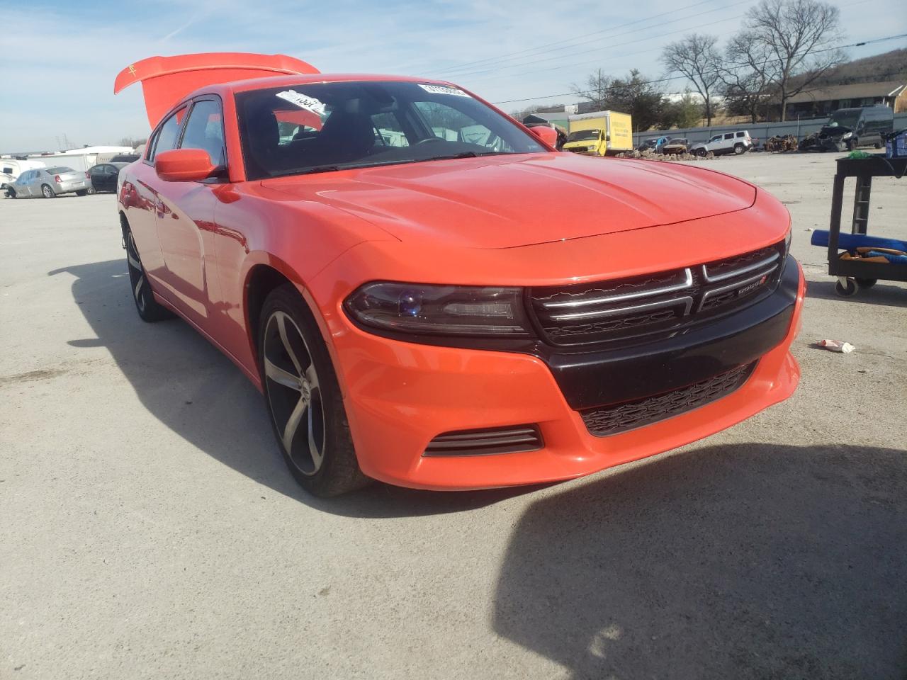 DODGE CHARGER SE 2017 with VIN 2C3CDXBG1HH654411 - Photo from auction