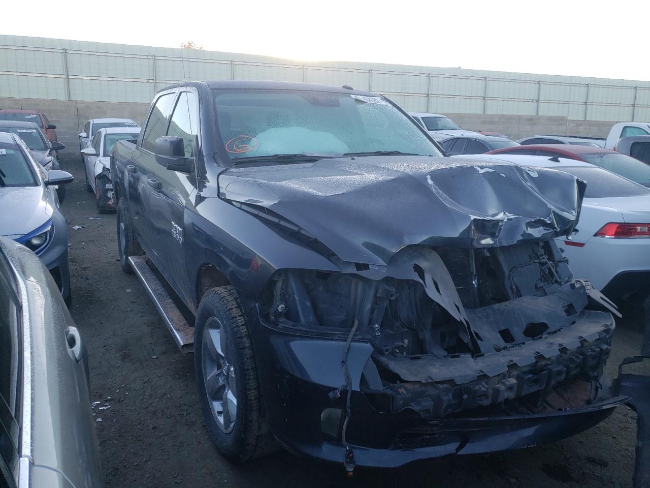 RAM 1500 ST 2018 with VIN 3C6RR7KG5JG235515 - Photo from auction