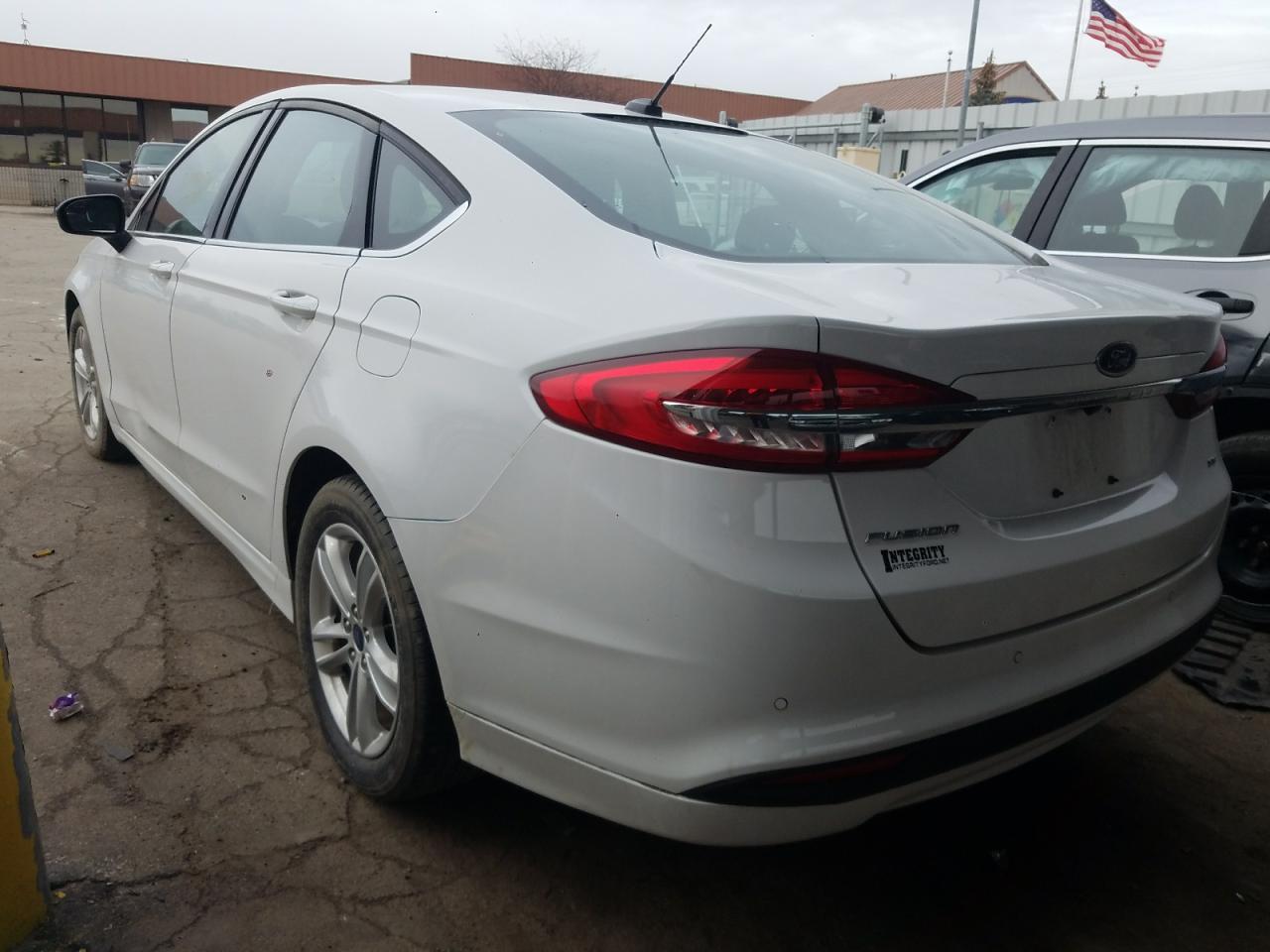 Photo 3 from auction – 2018 FORD FUSION SE with VIN 3FA6P0H76JR196265
