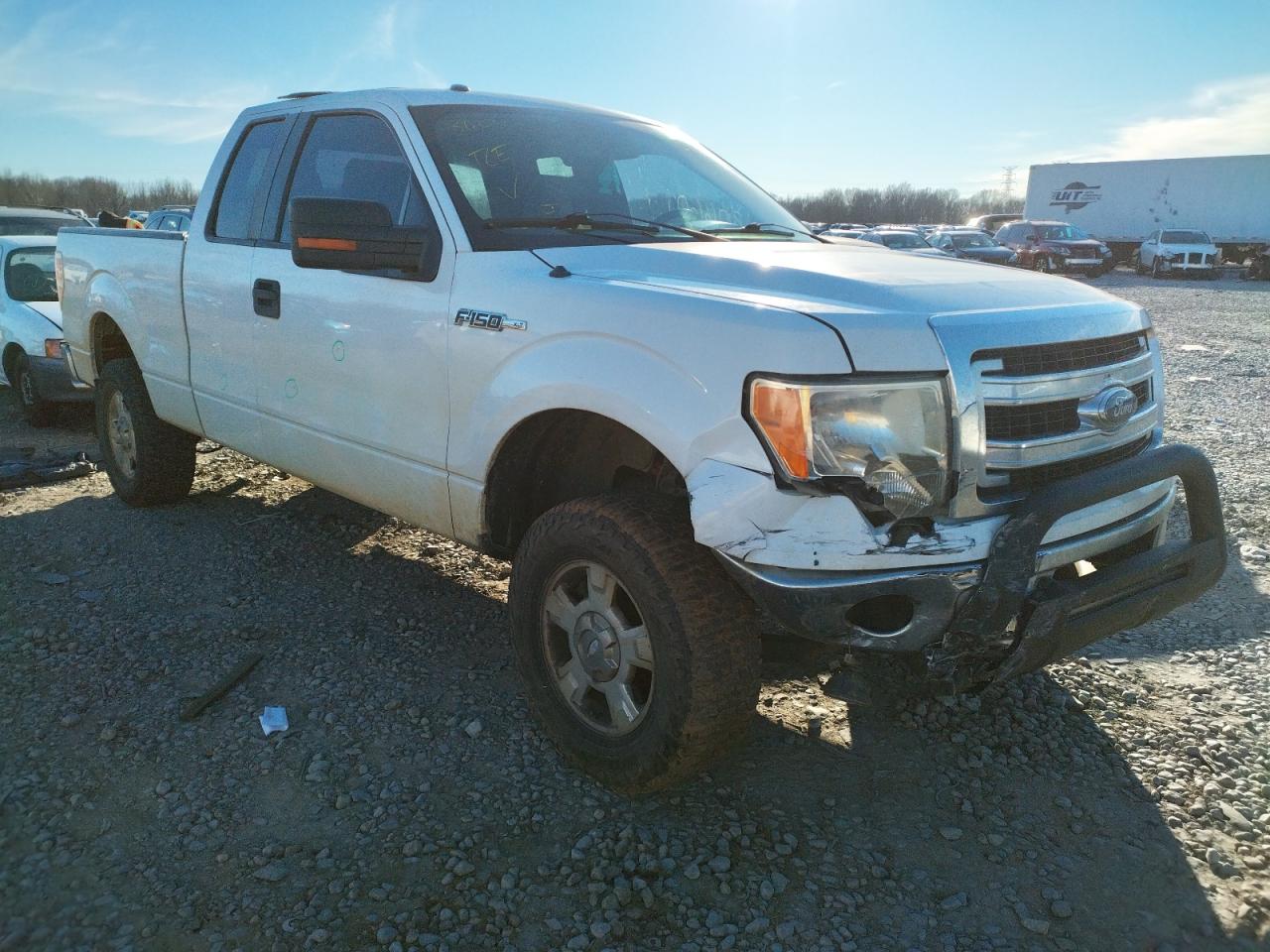 FORD F150 SUPER 2013 with VIN 1FTFX1EF7DFA16854 - Photo from auction