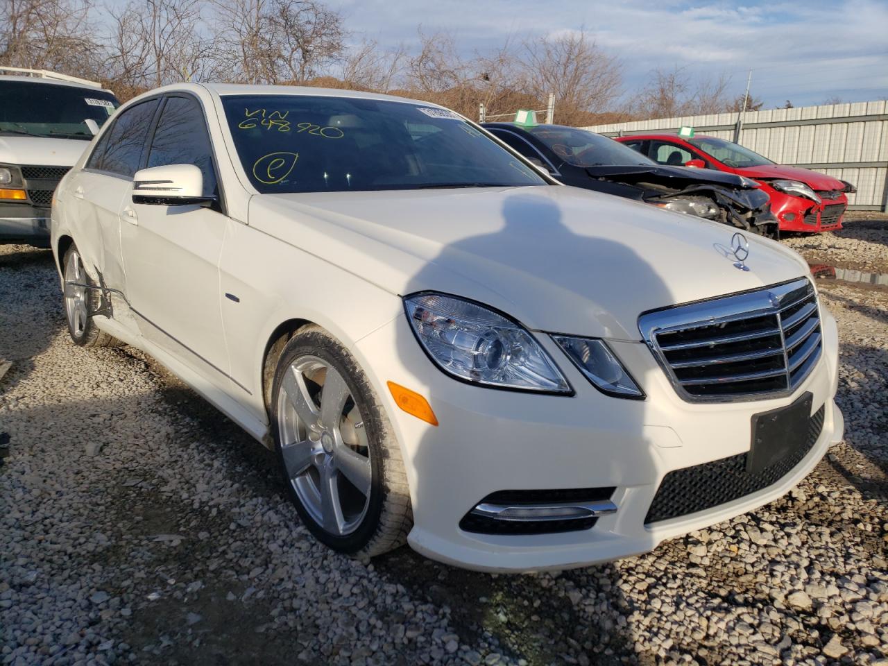 MERCEDES-BENZ E 350 2012 with VIN WDDHF5KB1CA648920 - Photo from auction