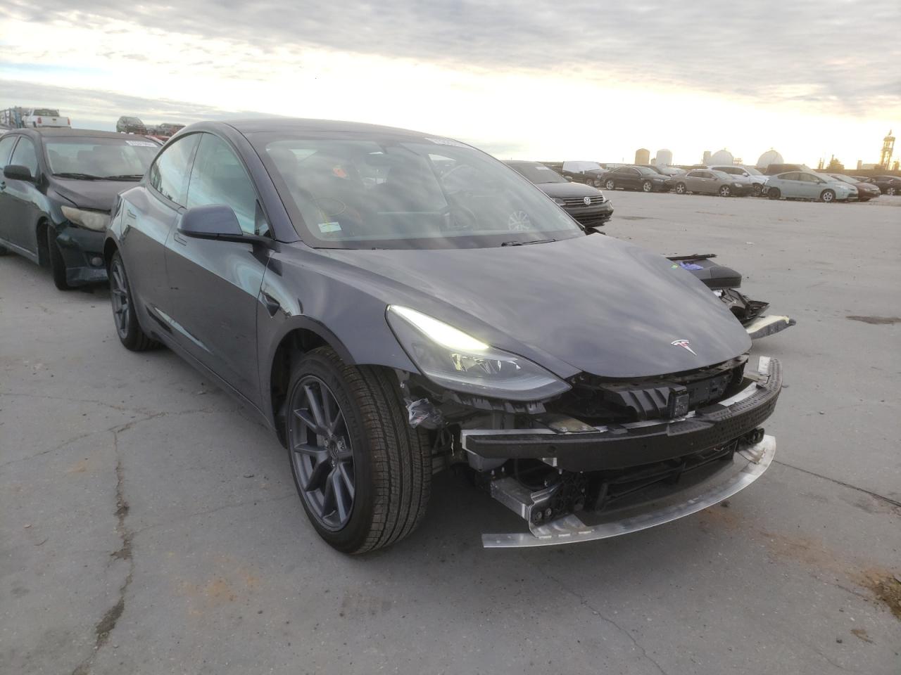 TESLA MODEL 3 2021 with VIN 5YJ3E1EA7MF962616 - Photo from auction