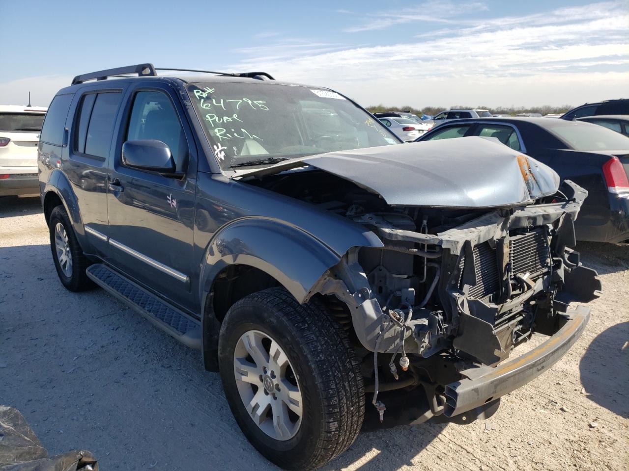 Photo 1 from auction – 2008 NISSAN PATHFINDER with VIN 5N1AR18U78C601709