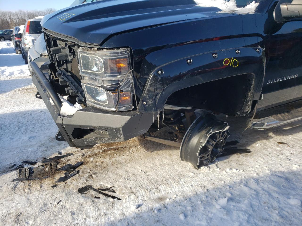 Photo 9 from auction – 2014 CHEVROLET SILVERADO with VIN 3GCUKREC2EG350297