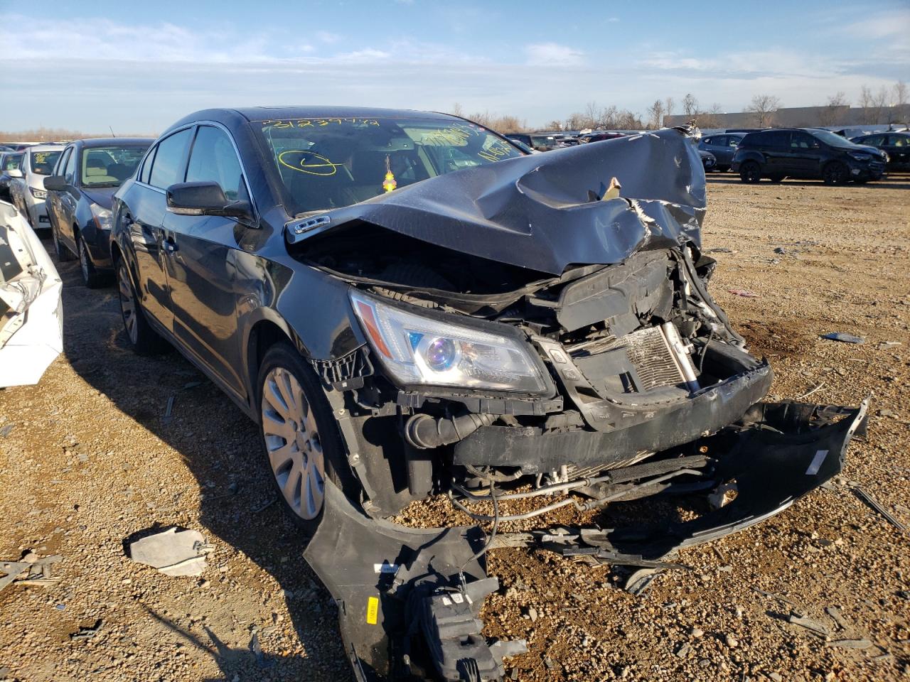 BUICK LACROSSE 2014 with VIN 1G4GC5G39EF127056 - Photo from auction