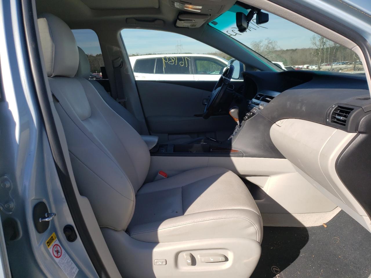 Photo 5 from auction – 2010 LEXUS RX 350 with VIN 2T2ZK1BA5AC031924