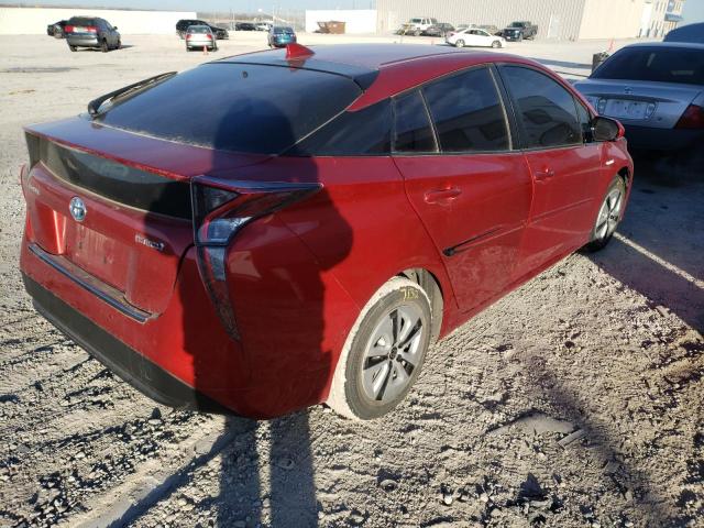 Photo 4 from auction – 2017 TOYOTA PRIUS with VIN JTDKARFU6H3050691