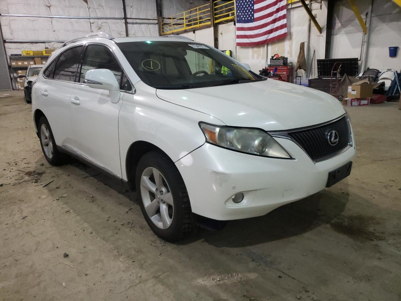 LEXUS RX 350 2011 with VIN 2T2BK1BA4BC118054 - Photo from auction
