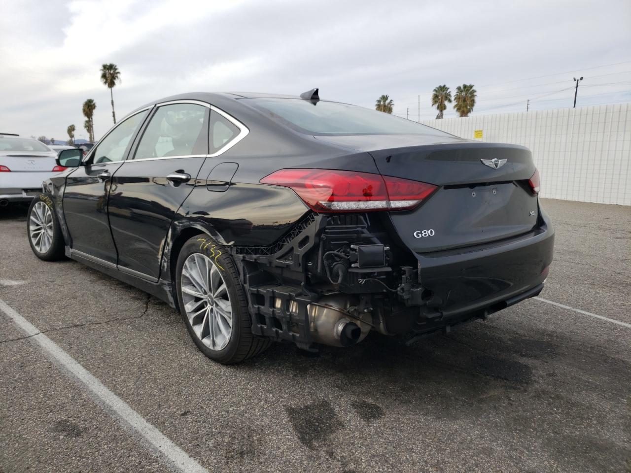 Photo 3 from auction – 2017 GENESIS G80 BASE with VIN KMHGN4JE0HU178007