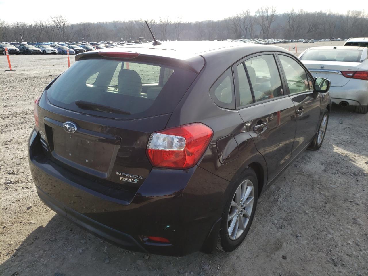 Photo 4 from auction – 2013 SUBARU IMPREZA PR with VIN JF1GPAC62D2880960