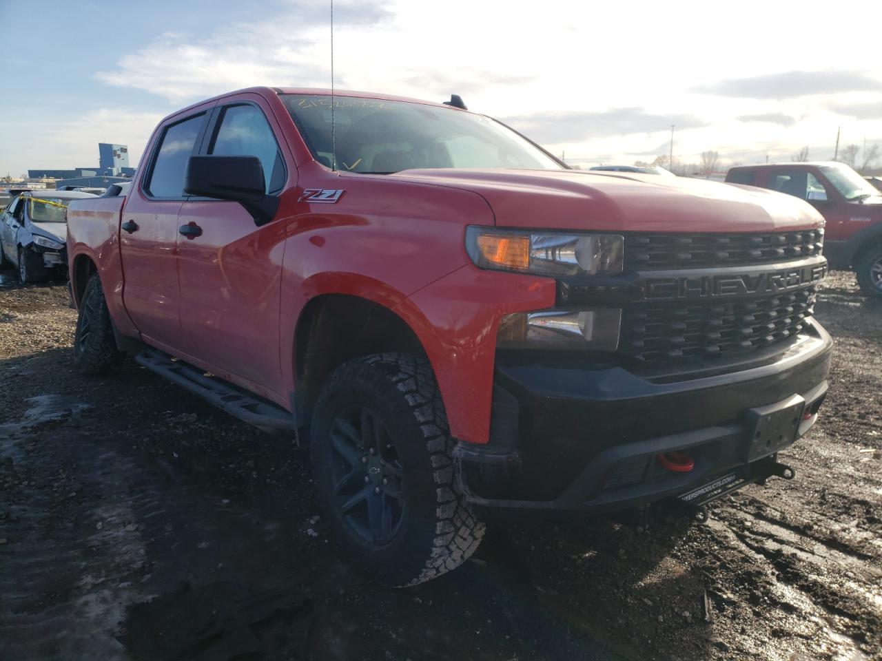 CHEVROLET SILVERADO 2019 with VIN 3GCPYCEF6KG312361 - Photo from auction