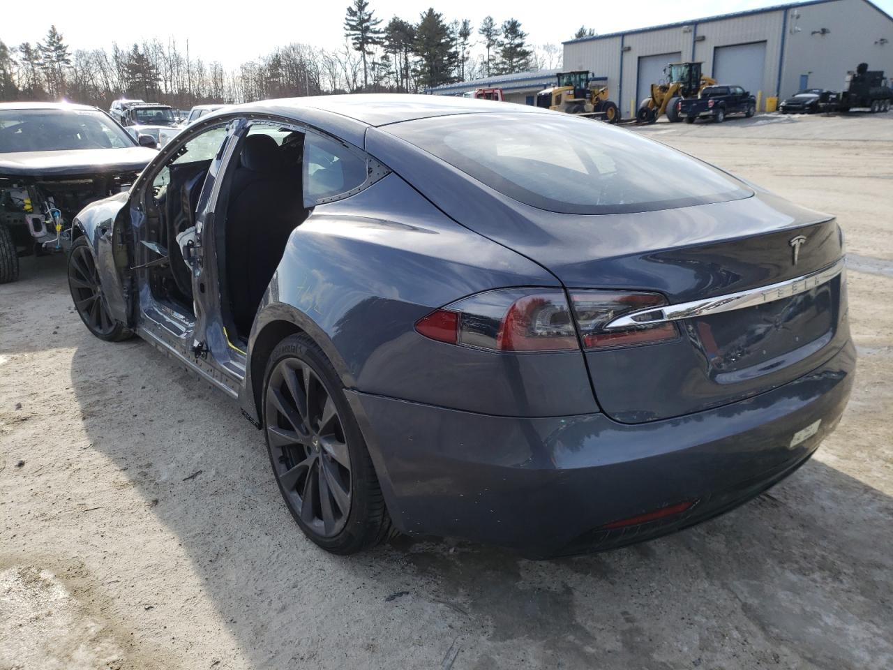 Photo 3 from auction – 2020 TESLA MODEL S with VIN 5YJSA1E2XLF370903