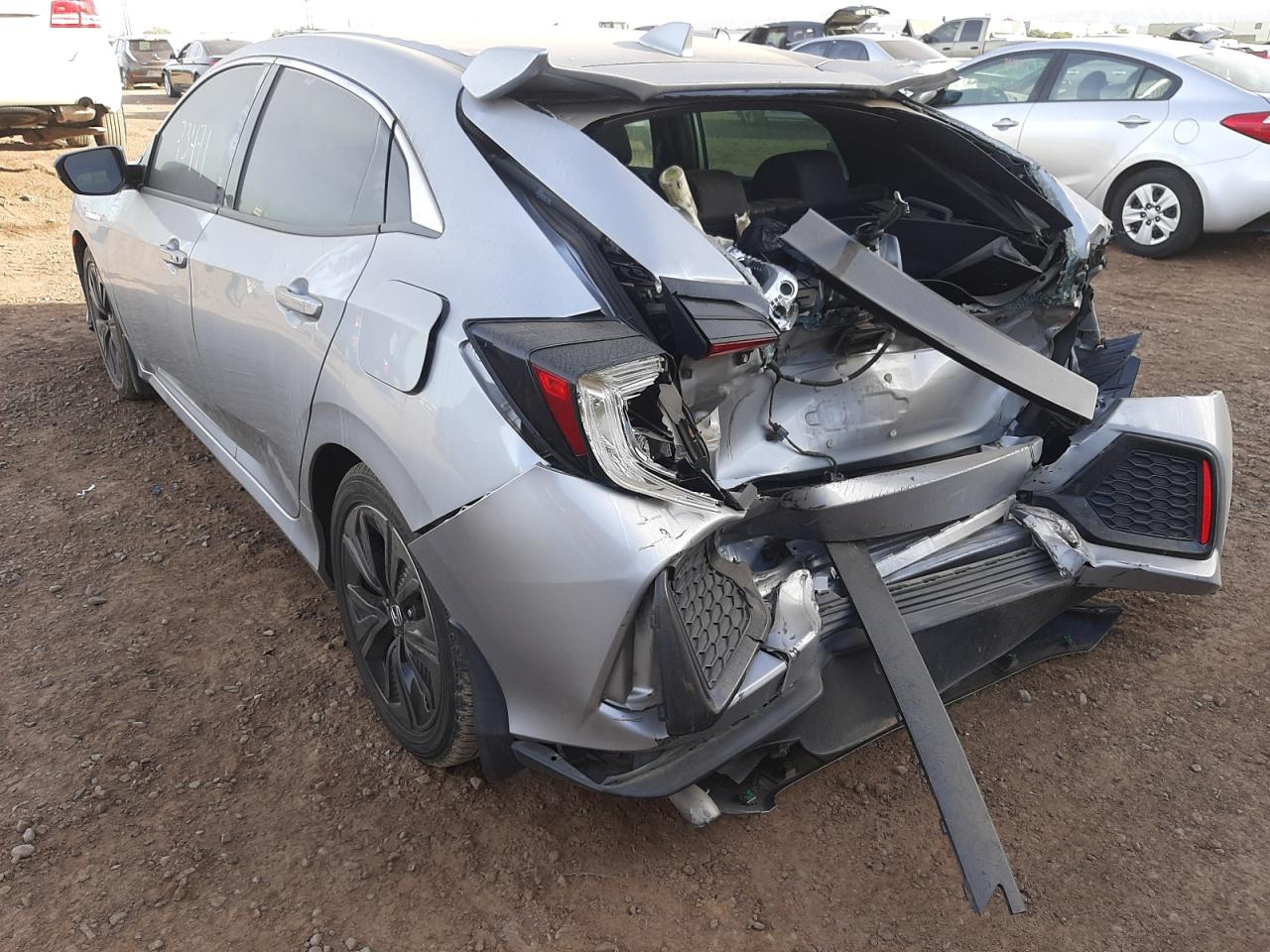 Photo 3 from auction – 2018 HONDA CIVIC EX with VIN SHHFK7H55JU215517