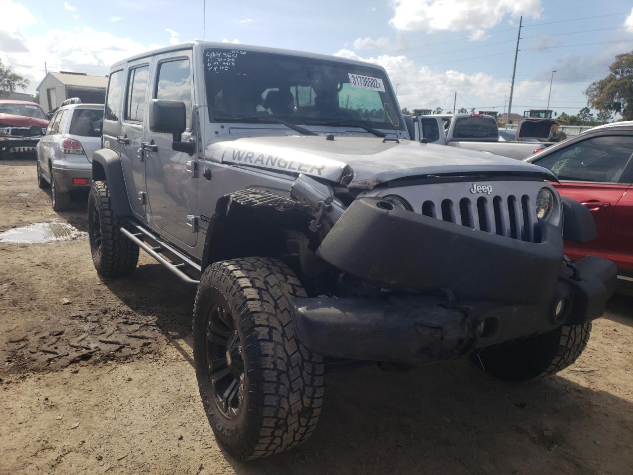 Photo 9 from auction – 2014 JEEP WRANGLER U with VIN 1C4BJWDG2EL232282