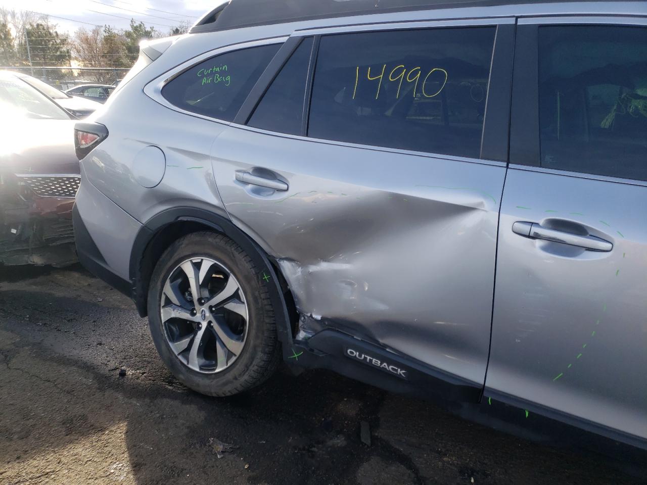 Photo 9 from auction – 2020 SUBARU OUTBACK LI with VIN 4S4BTANC6L3208584