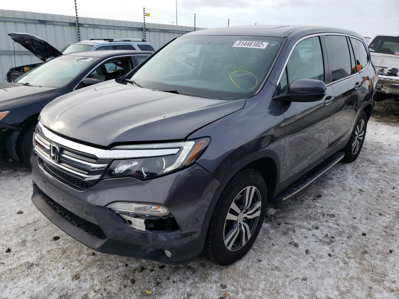 Photo 2 from auction – 2018 HONDA PILOT EXL with VIN 5FNYF6H5XJB028735