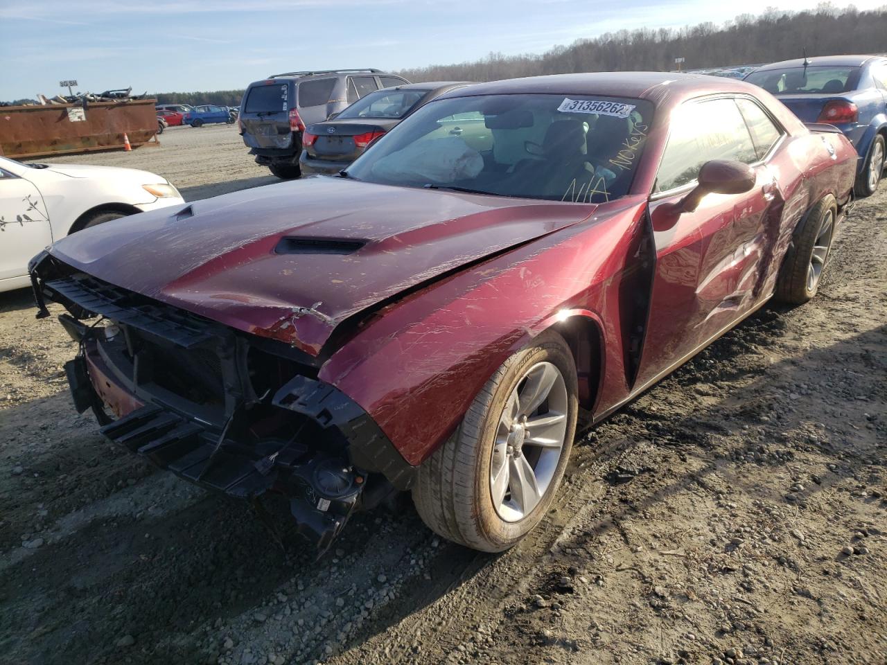 Photo 2 from auction – 2019 DODGE CHALLENGER with VIN 2C3CDZAG4KH669120