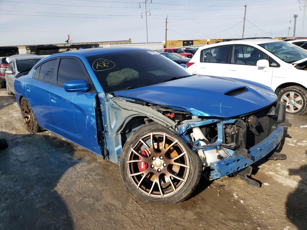 DODGE CHARGER R/ 2016 with VIN 2C3CDXGJ6GH187859 - Photo from auction