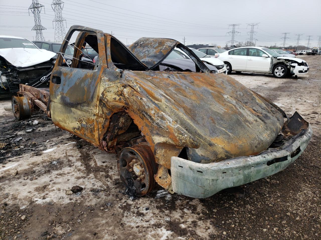 CHEVROLET SILVERADO 2002 with VIN 1GCHK24U32Z173371 - Photo from auction