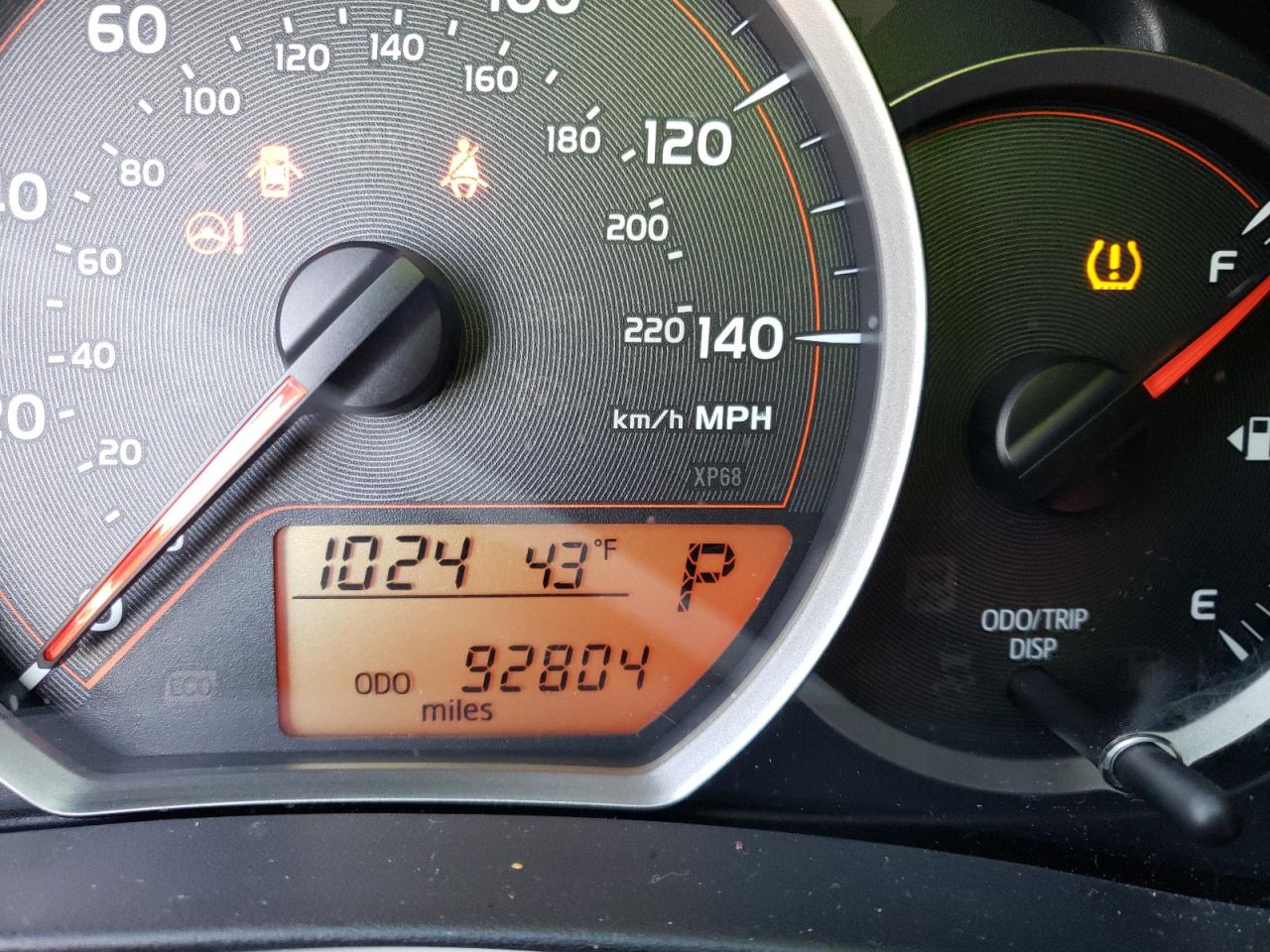 Photo 8 from auction – 2012 TOYOTA YARIS with VIN JTDKTUD38CD510945