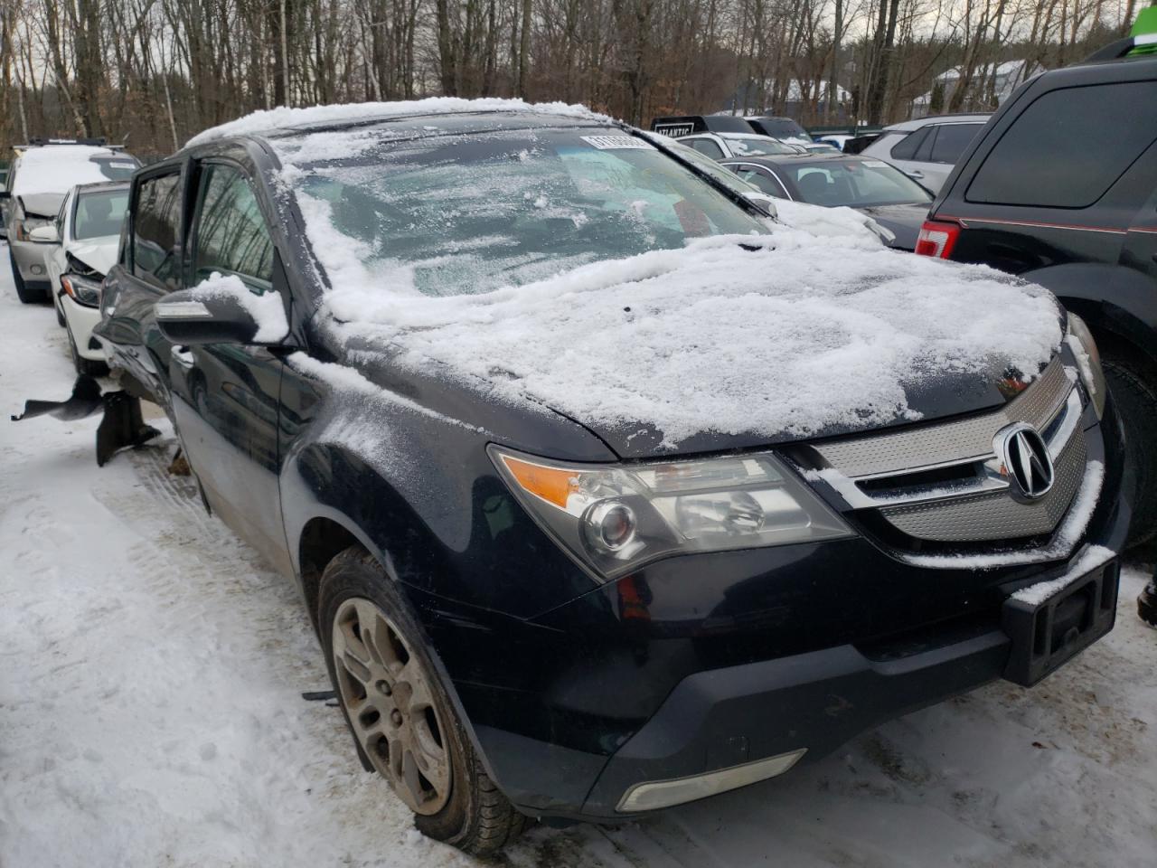 ACURA MDX TECHNO 2008 with VIN 2HNYD28498H509516 - Photo from auction