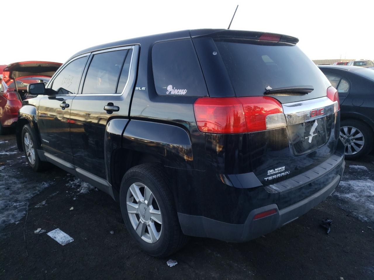 Photo 3 from auction – 2013 GMC TERRAIN SL with VIN 2GKALMEK0D6407153