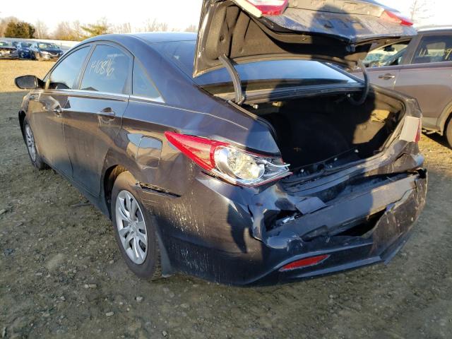 Photo 3 from auction – 2011 HYUNDAI SONATA GLS with VIN 5NPEB4AC5BH146237