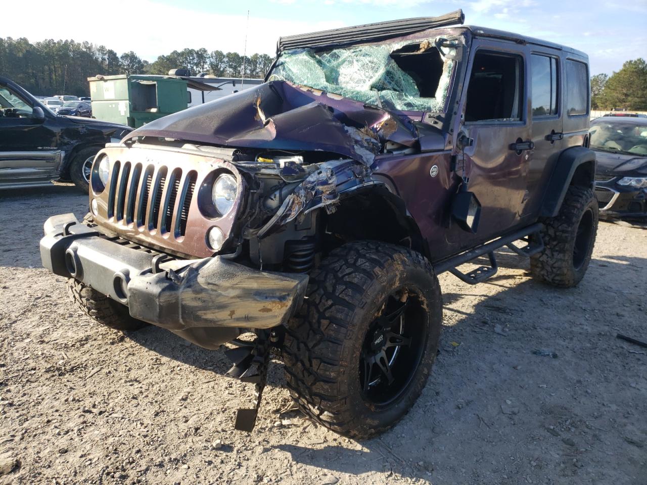 Photo 2 from auction – 2017 JEEP WRANGLER U with VIN 1C4BJWDG5HL500861
