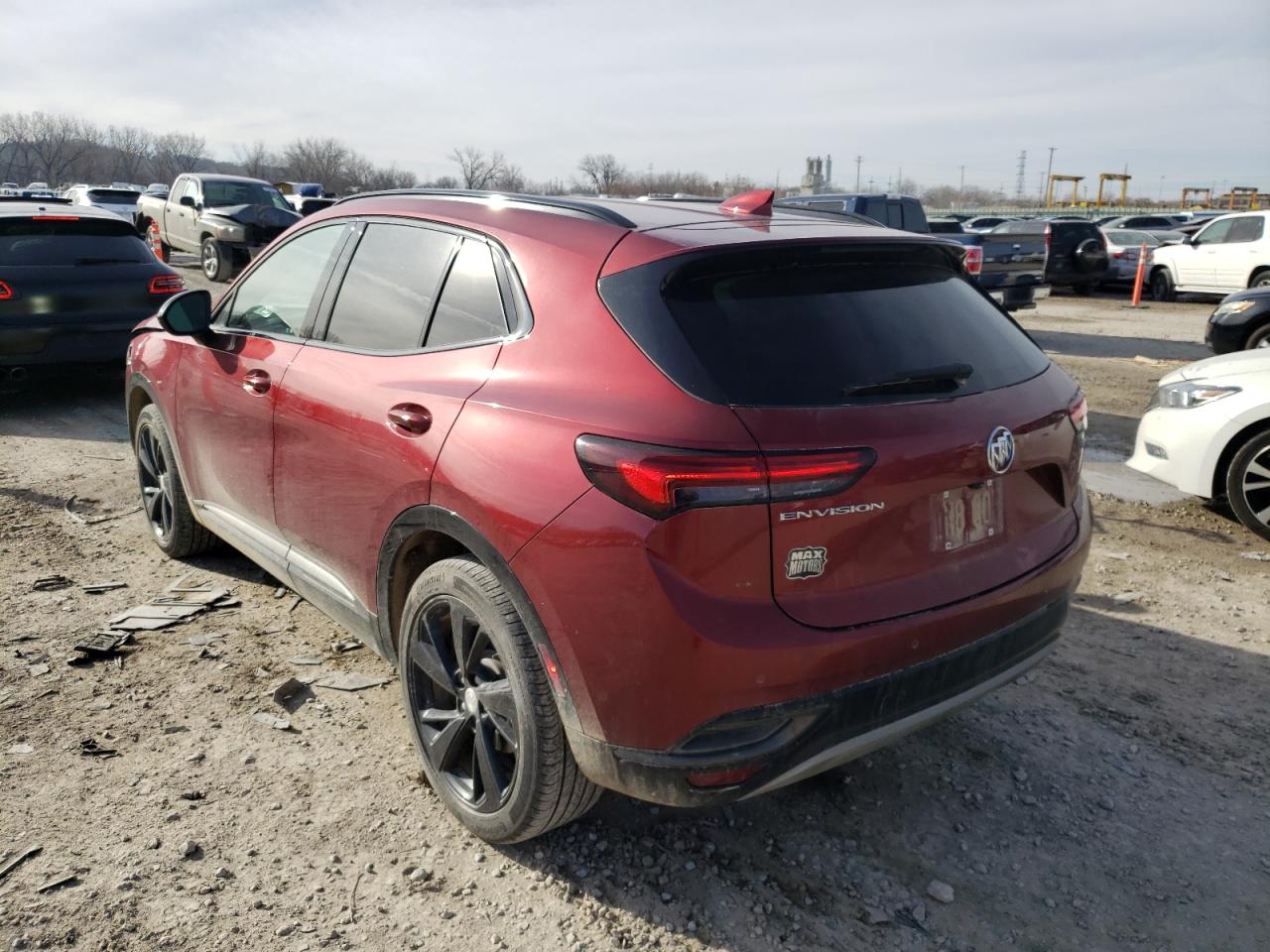 Photo 3 from auction – 2021 BUICK ENVISION P with VIN LRBAZLR45MD099557