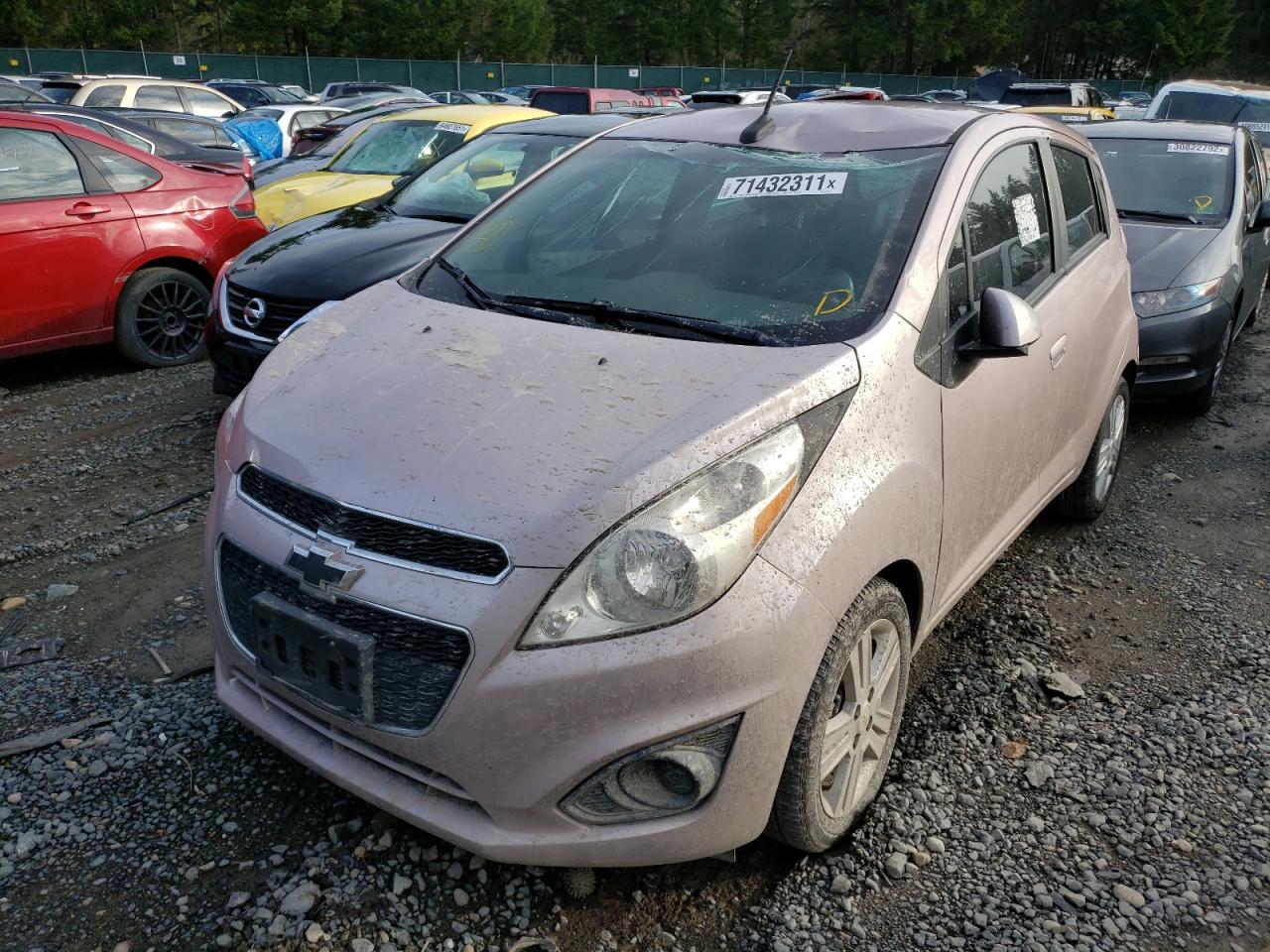 Photo 2 from auction – 2013 CHEVROLET SPARK LS with VIN KL8CB6S99DC503223