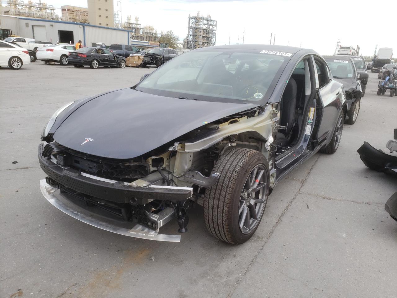 Photo 2 from auction – 2021 TESLA MODEL 3 with VIN 5YJ3E1EA7MF962616