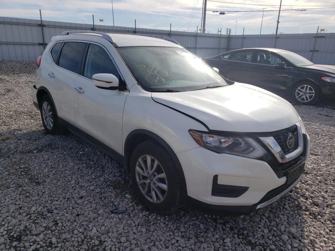 NISSAN ROGUE S 2018 with VIN KNMAT2MT9JP607857 - Photo from auction