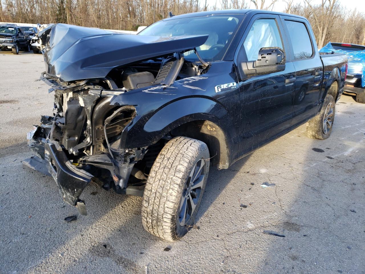 Photo 2 from auction – 2020 FORD F150 SUPER with VIN 1FTEW1E44LFA19335