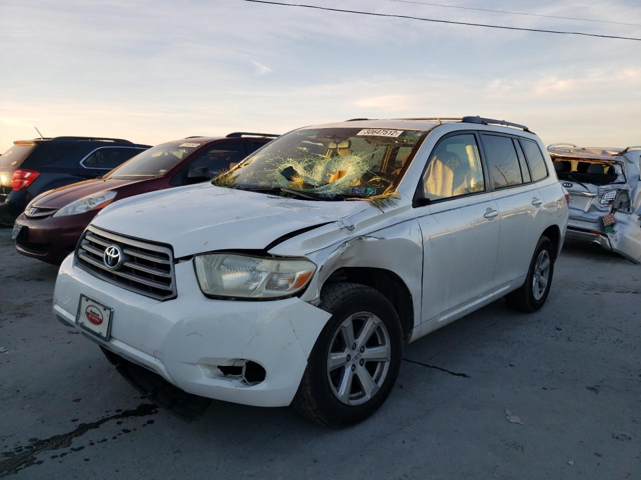 Photo 2 from auction – 2008 TOYOTA HIGHLANDER with VIN JTEES41A682056244