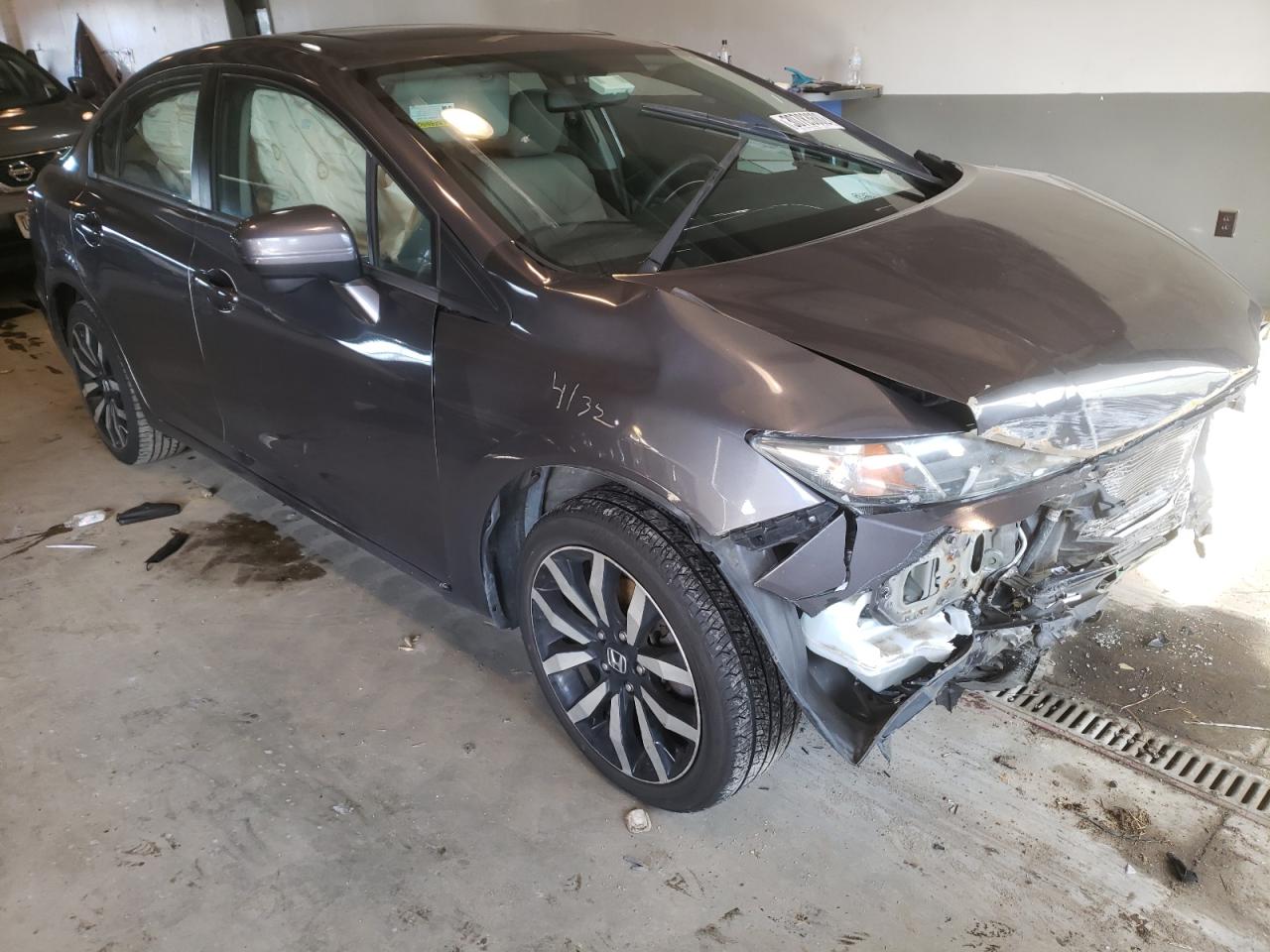 HONDA CIVIC EXL 2015 with VIN 19XFB2F99FE030829 - Photo from auction