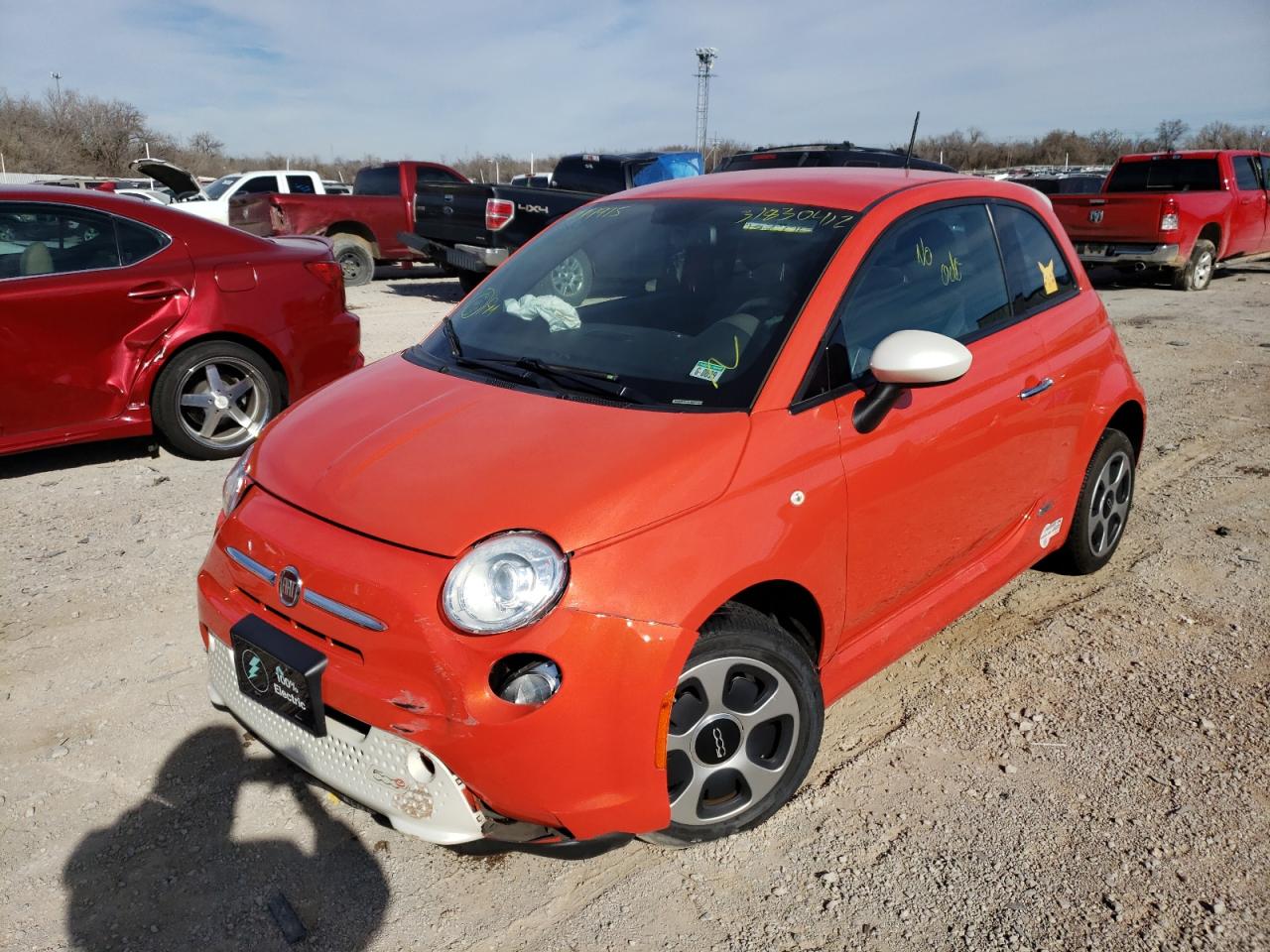 Photo 2 from auction – 2014 FIAT 500 ELECTR with VIN 3C3CFFGE4ET244975