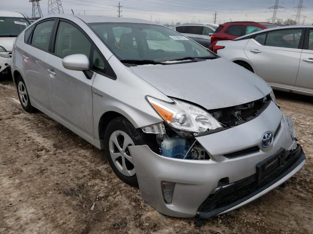 TOYOTA PRIUS 2013 with VIN JTDKN3DUXD5604463 - Photo from auction