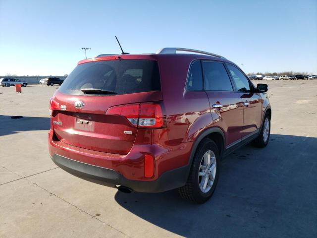Photo 4 from auction – 2014 KIA SORENTO LX with VIN 5XYKTDA68EG444853