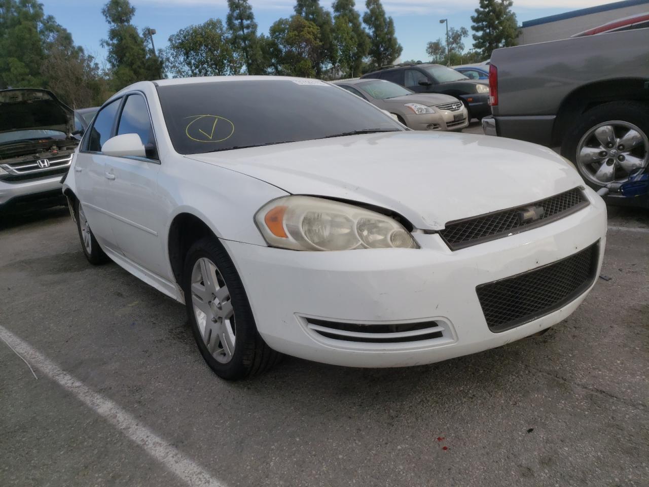 CHEVROLET IMPALA LT 2013 with VIN 2G1WG5E39D1219371 - Photo from auction