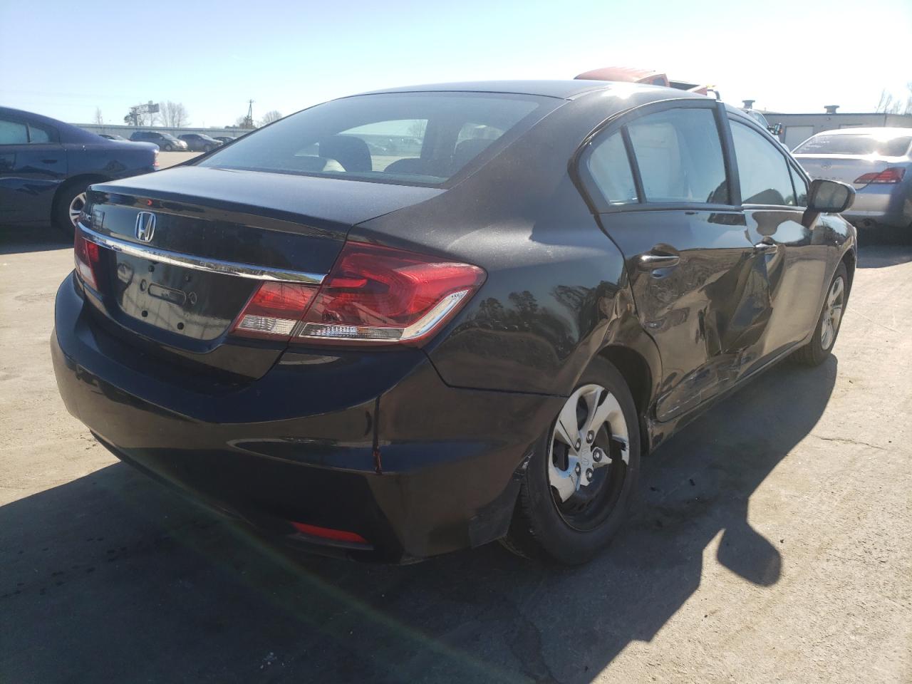 Photo 4 from auction – 2014 HONDA CIVIC LX with VIN 19XFB2F52EE063229