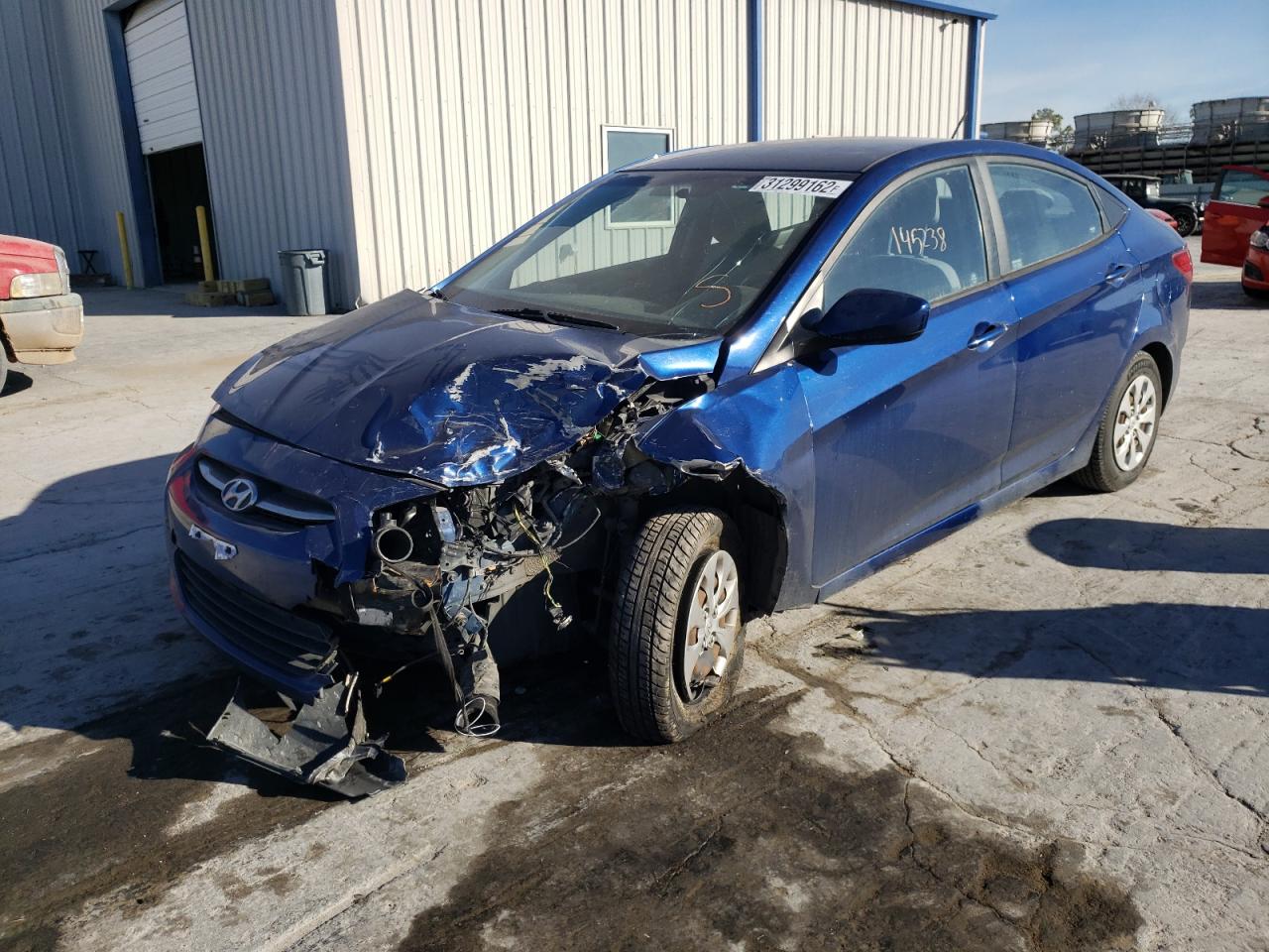 Photo 2 from auction – 2015 HYUNDAI ACCENT GLS with VIN KMHCT4AE7FU854115