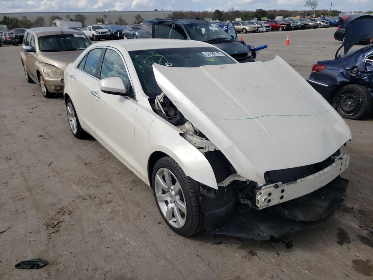 CADILLAC ATS 2014 with VIN 1G6AA5RA3E0156344 - Photo from auction