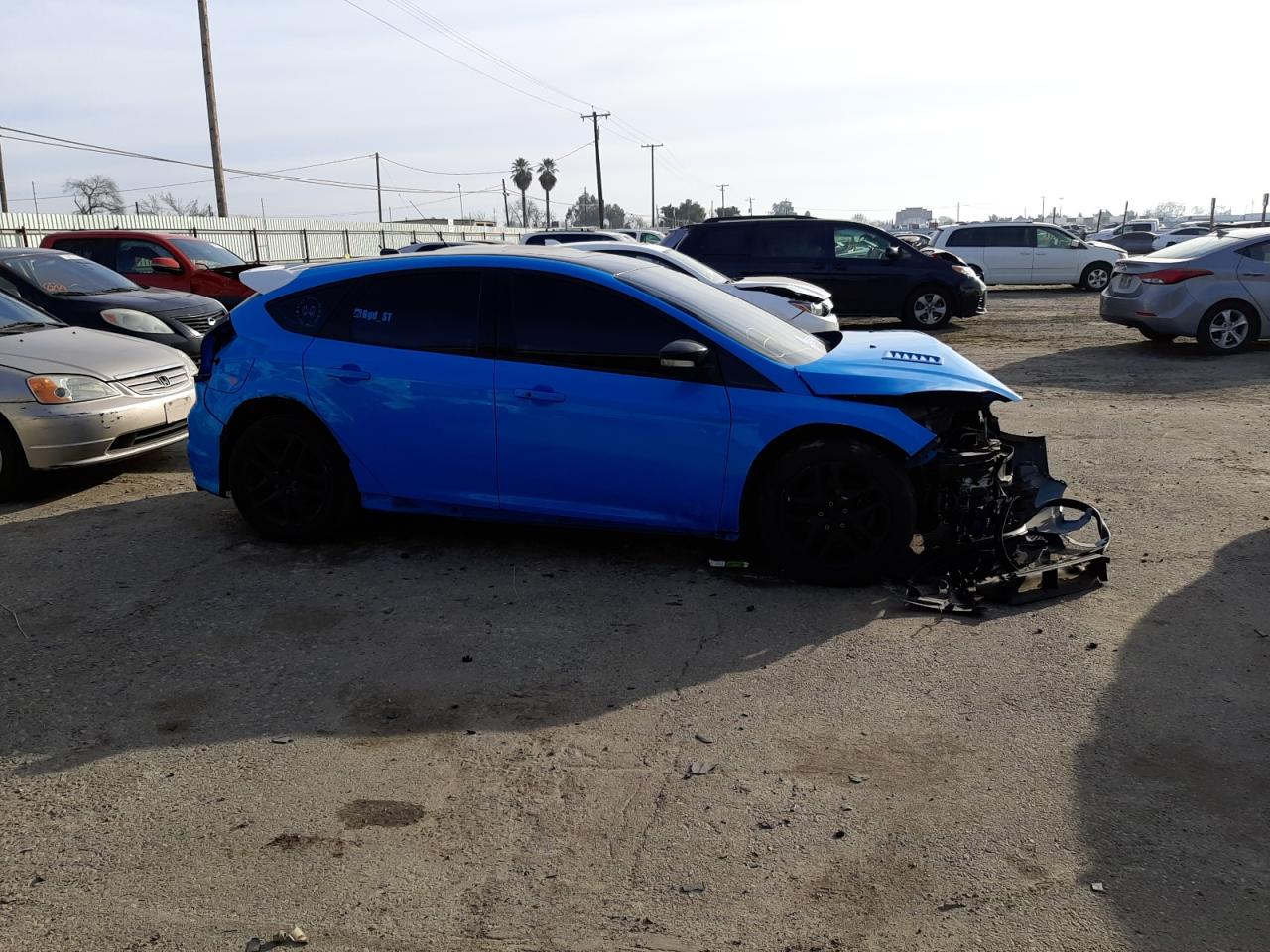 Photo 9 from auction – 2014 FORD FOCUS ST with VIN 1FADP3L97EL210051