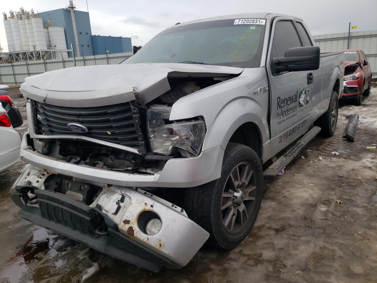Photo 2 from auction – 2014 FORD F150 SUPER with VIN 1FTFX1EFXEFB28436